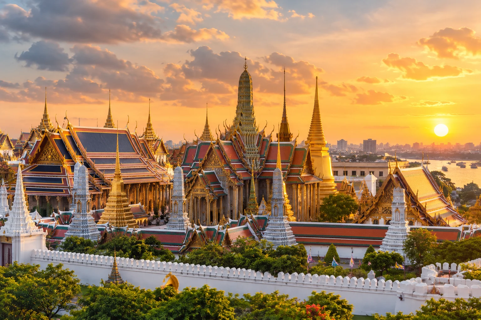 Illustration of กรุงเทพ วัดและเมืองเก่า