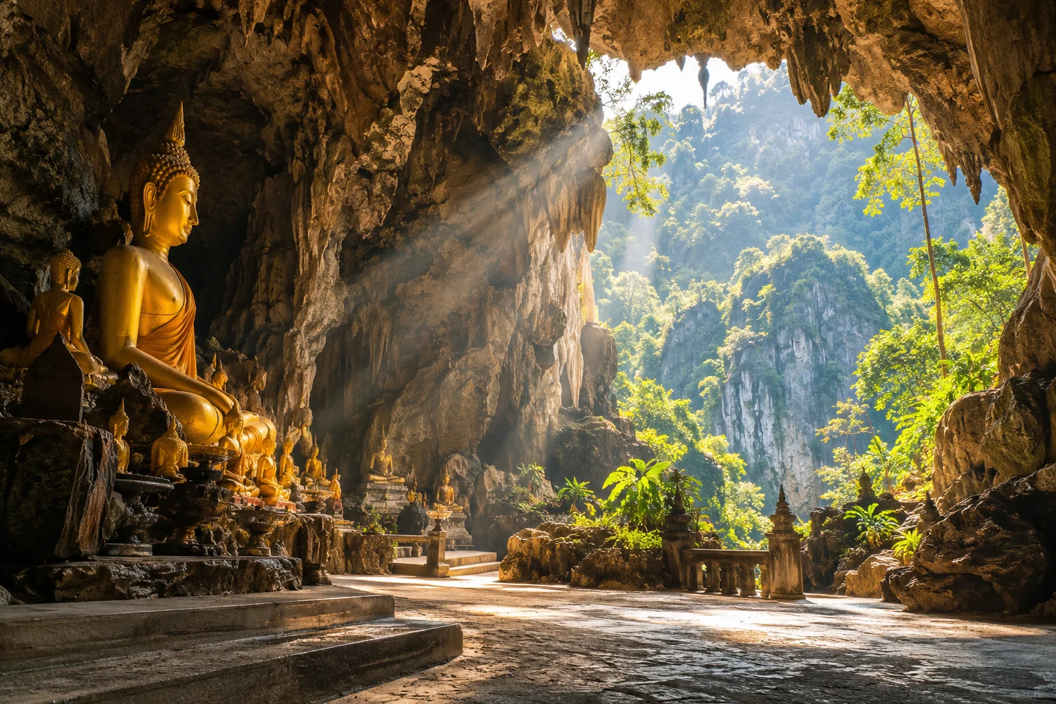 Illustration of เพชรบุรี–เขาวัง–ถ้ำเขาหลวง