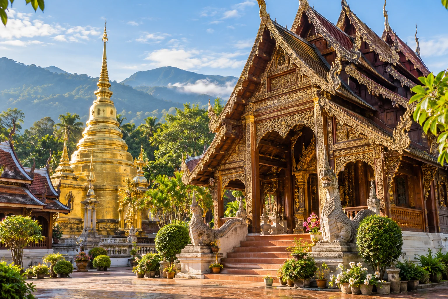 Illustration of ลำพูน–ลำปาง วัฒนธรรมล้านนา